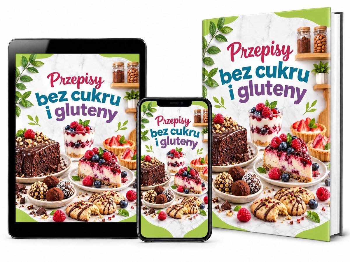E-book și aplicație Rețete fără zahăr și fără gluten